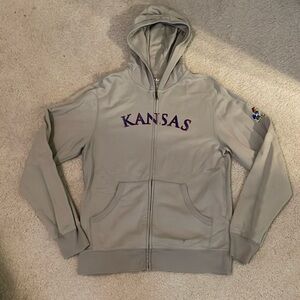 Men’s adidas Kansas Jayhawks Full-Zip Hoody